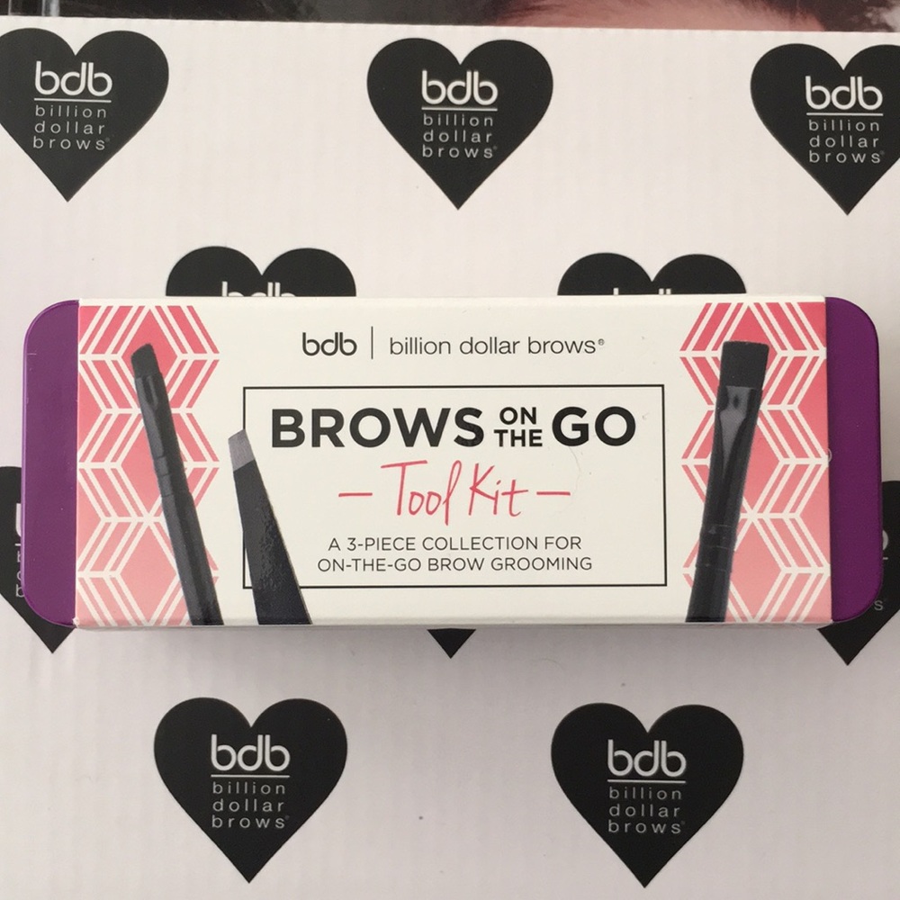 DONATED!!!! 
NWT BILLION DOLLAR BROWS ON THE GO TOOL KIT